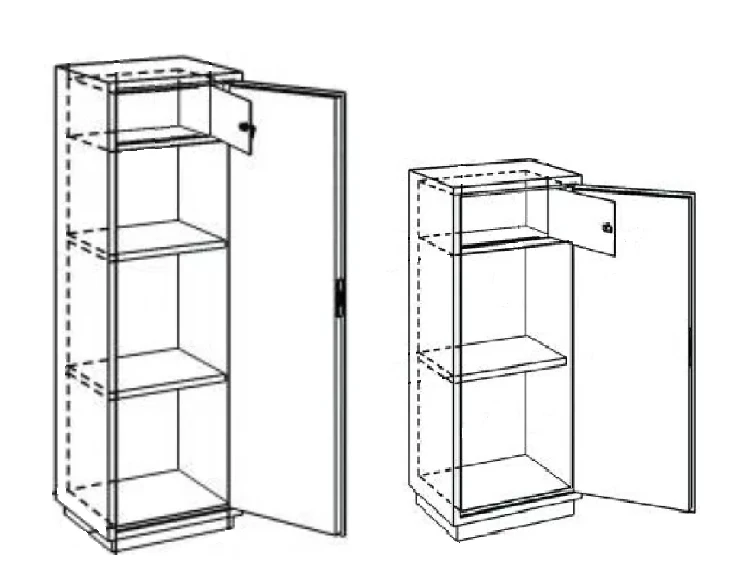 Metal filing cabinet RM 06/03