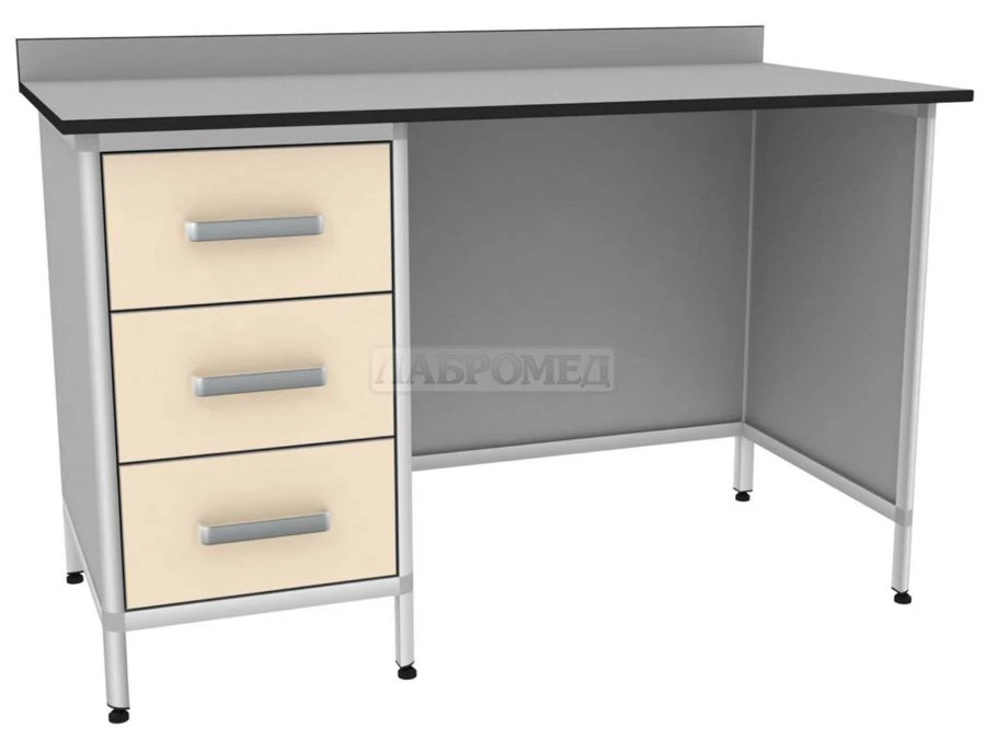 Table of doctor-laborator wall SM-1 "Labromed-3" from laboratory tables "LABROMED-3" according to TU 9452-010-13305037-2008