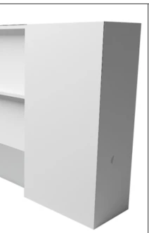 Universal 600C trim, marking "MS FURNITURE"