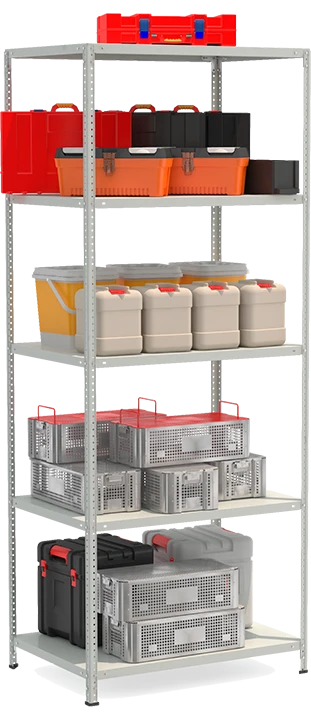 Metal shelf reinforced shelving unit model STF Shelf 1075-2.5