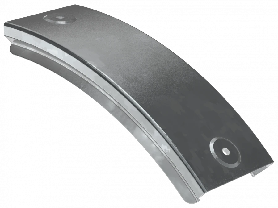 CPV41D-0-45-050-08-HDZ Smooth turn cover. 45° type B20 ESCA 50mm HDZ IEK