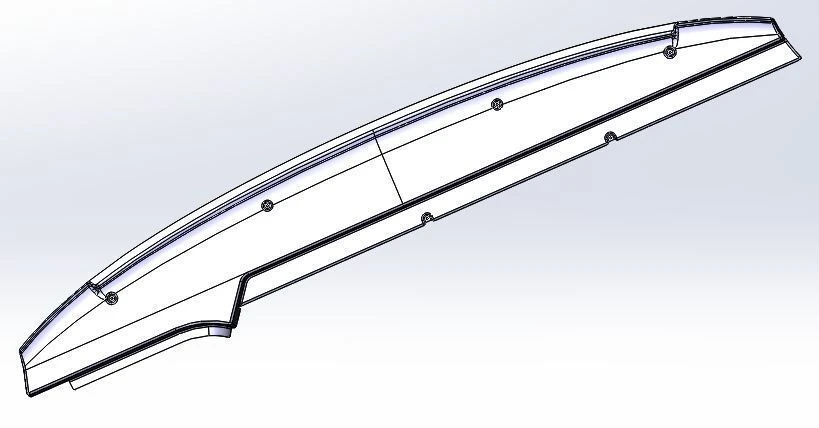 5299-401-5206021 Over-window trim