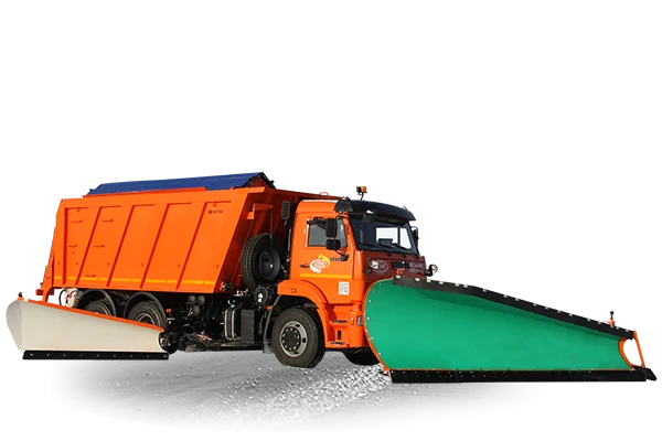 Combined road machine ED 405V1 on the basis of vehicle KAMAZ 6520-53, 6520-54, 6520-V5
