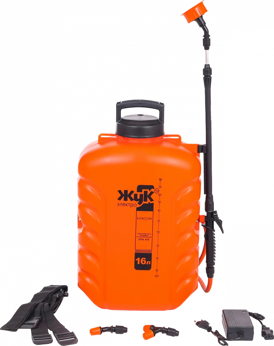 Battery-powered knapsack sprayer Beetle TM 16 litres, item ORA 416,116