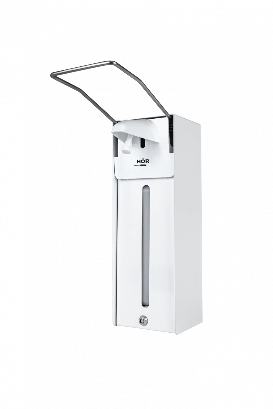 HOR-D-030A Elbow dispenser metal vandal-proof with a lock
