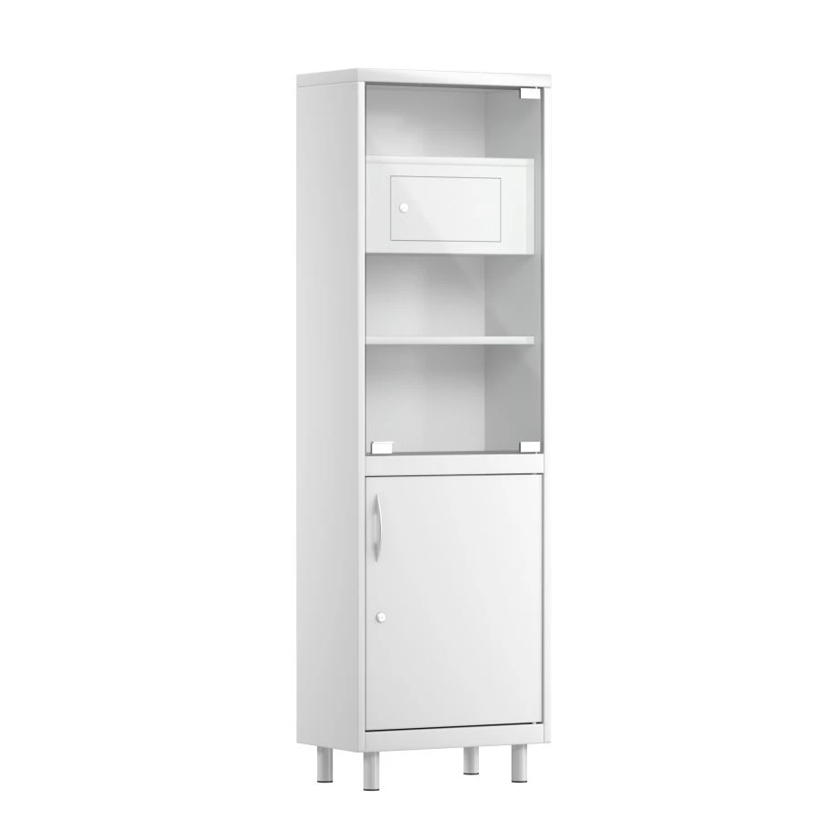 Medical metal cabinet for storage of medicines according to TU 32.50.30-005-68690950-2024, SHMS.01.01 (mod.2).