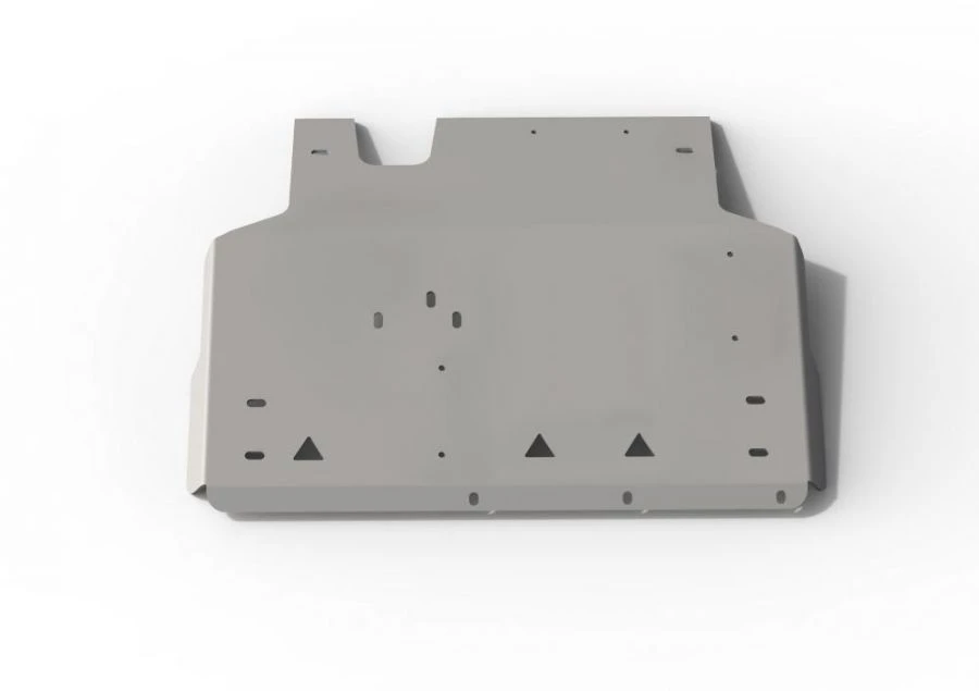Metal protection for Toyota LC 78 gearbox and transfer case (V 4,2)(2007-) + fixing kit
