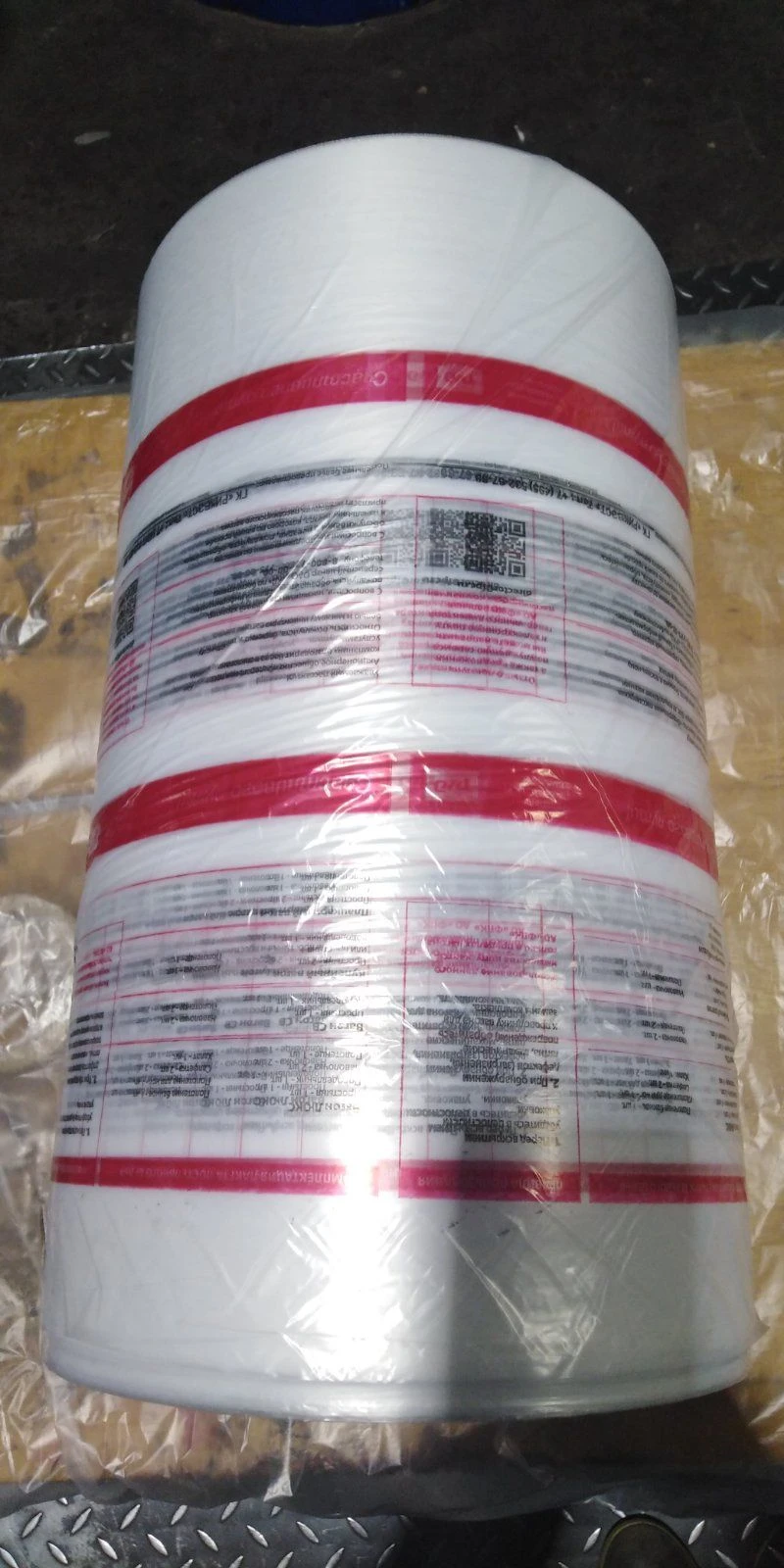 Corona sleeve with flexo printing