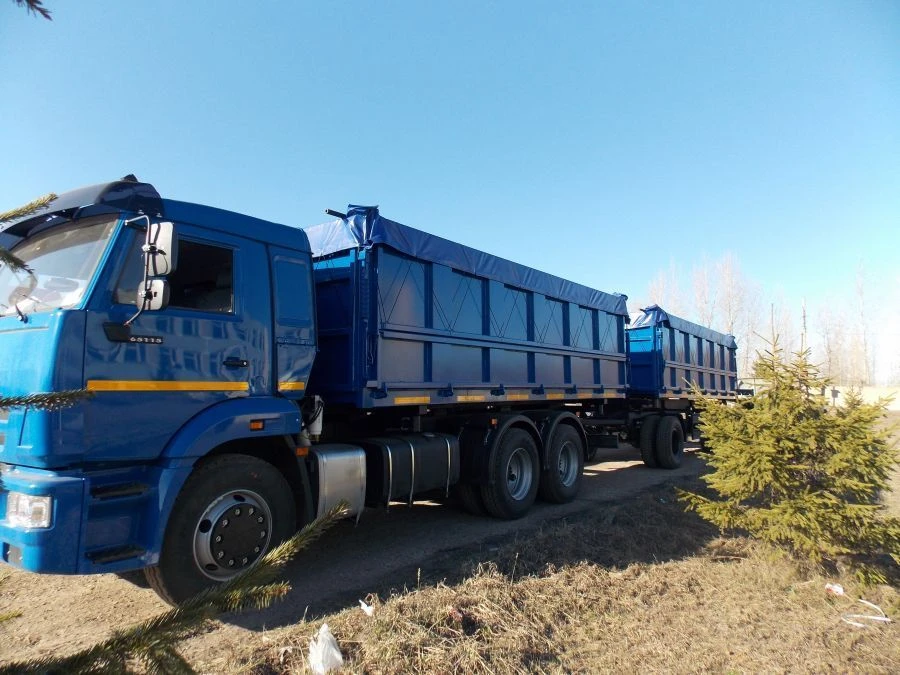 Dumper truck type 533910 on KAMAZ 65115-RS chassis