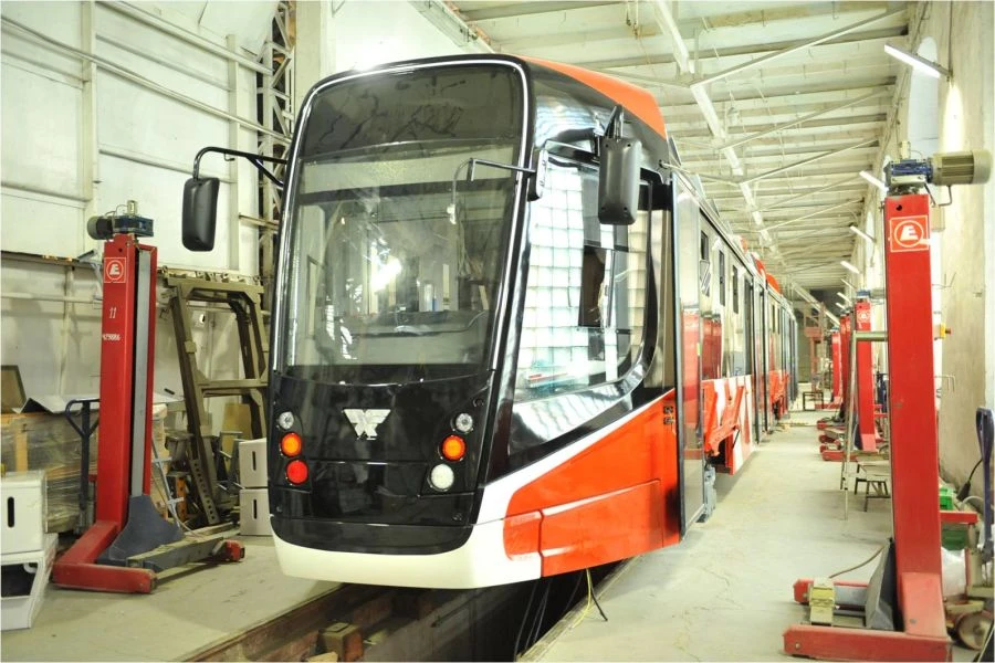 Tram car of model 71-638-02