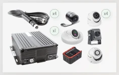 Transport video surveillance system CARVIS 4-channel (HDD)
