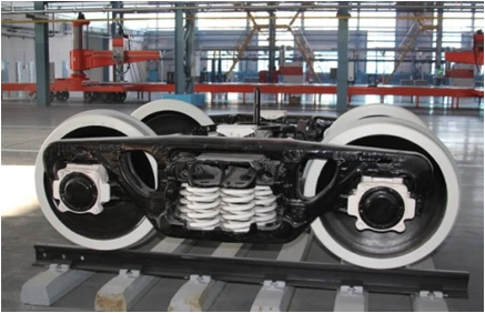 Biaxial trolleys model 18-9770, type 2 GOST 9246