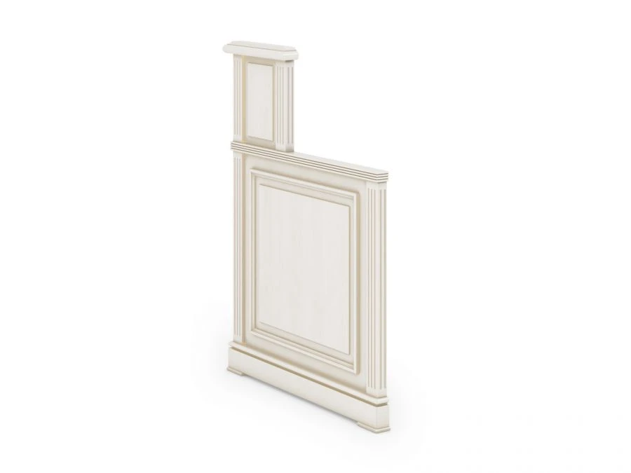 Side panel for reception desk 870*68*1150, item no. IN RE BL