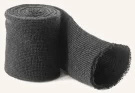 Stretch knitted fabric for cuffs 70% cotton, 25% polyester, 5% lycra