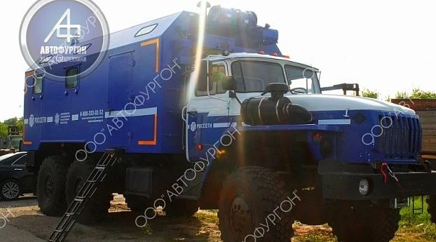Emergency rescue truck on URAL 43203 chassis Type 47281D