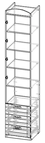 Walk-in cupboard (Marseille series)