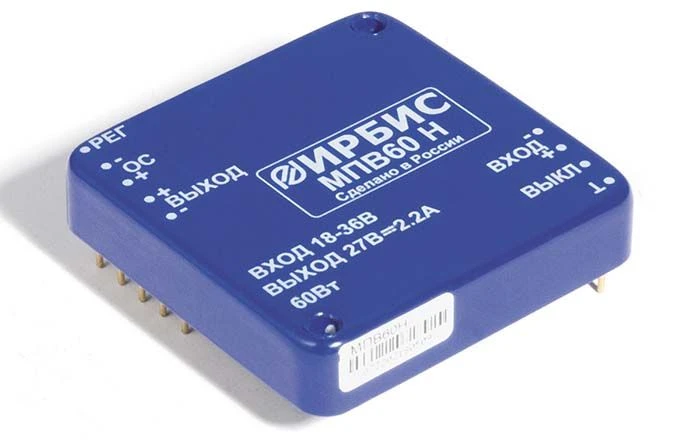 Power supply module stabilising MPV60U