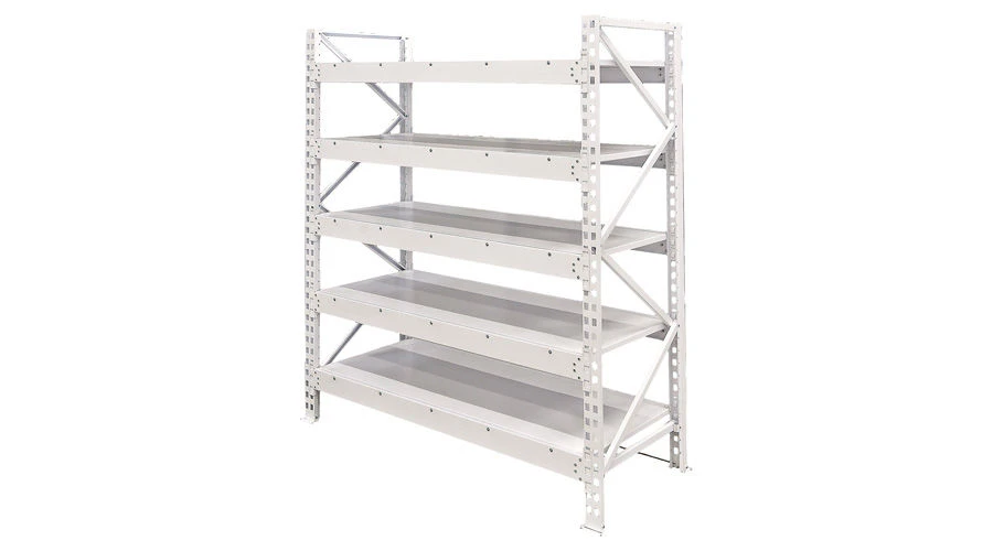 Quick-assembly shelving unit