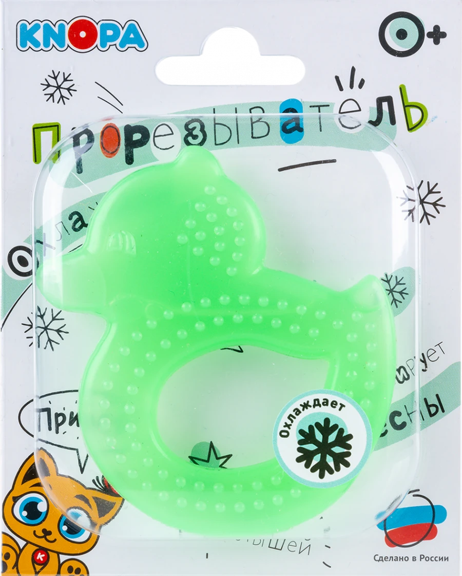 Cooling teether "Duck" KNOPA 1/20