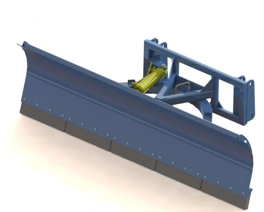 Interchangeable working bodies for the universal agricultural loader PKU-0,8: utility blade PKU-0,8-15.