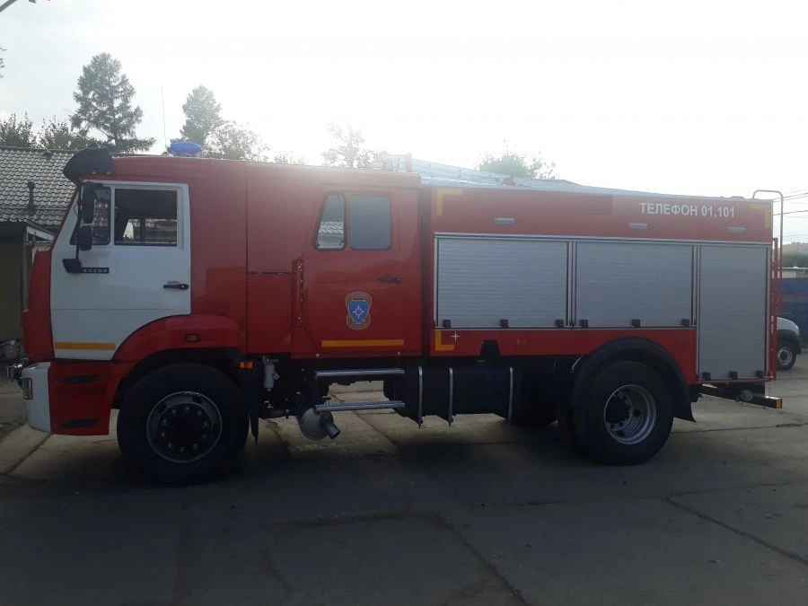 Fire-rescue vehicle APS 3,0-40/4 (43265) type 4344-01, modification 43444B, based on chassis of modifications 43265-D5, 43265-5.