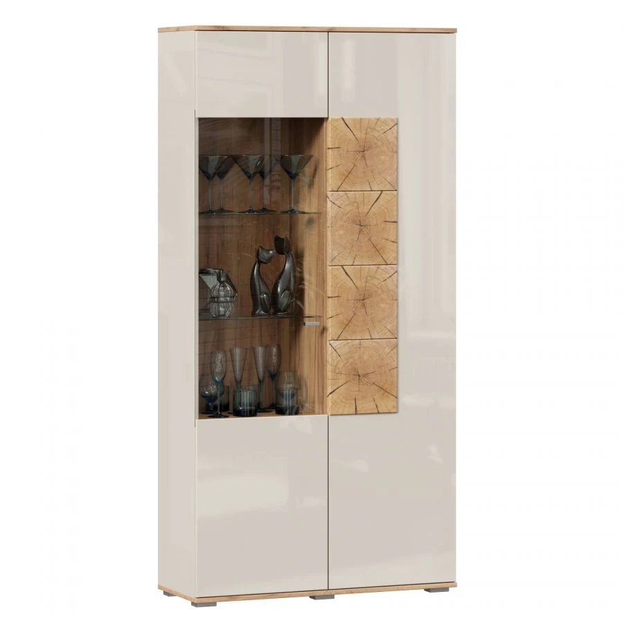 Fiji LD.659010.000 ?? Double-leaf right-hand wardrobe (Oak Gold/Cashmere)
