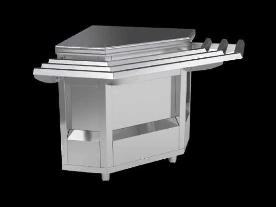 Corner counter PU90-01 (external corner 90, with face panel decor)