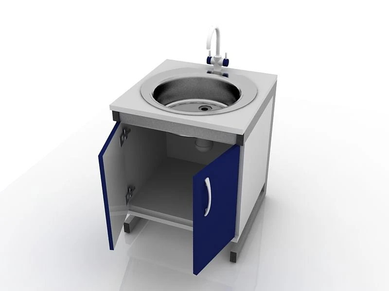 Laboratory table, 204 - 001-1-800, 600x600x800