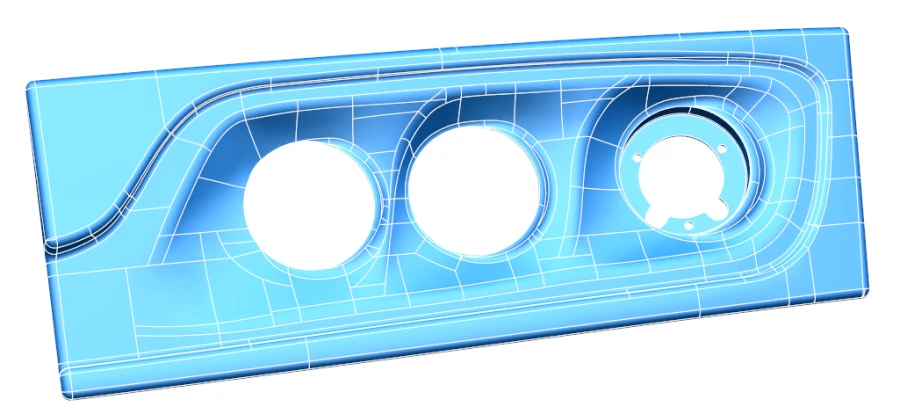 Front light cladding left 32053-210-01-5301151-40
