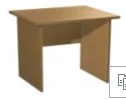 1-seat reading table 700x600x750 mm
