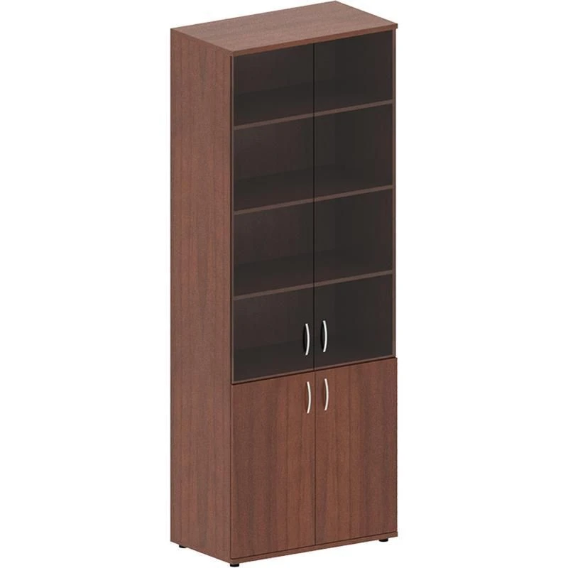 Document cabinet with glass