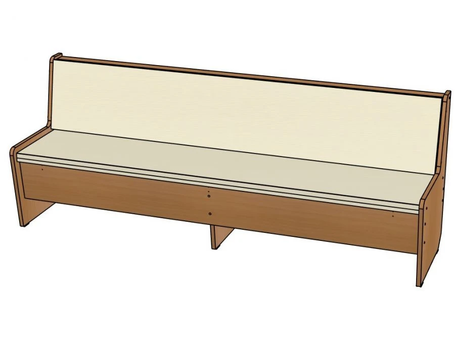 Sofa ''Malvina'' No.4 (semi-soft) H260/ NM10