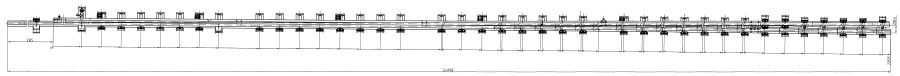 FRAMEWAY WITH STRIKE of P65 type 1/22 (project MSZ.8364.02.000/-01)