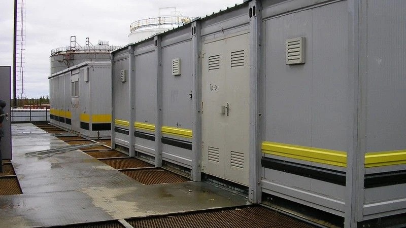 Complete transformer substations with capacity from 16 to 6300 kVA