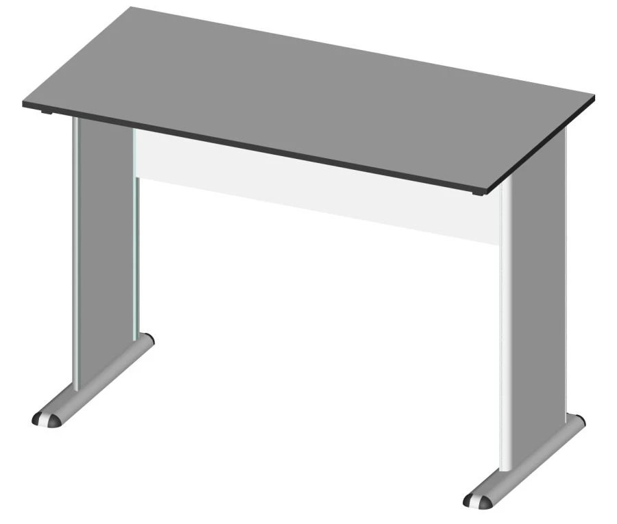 Laboratory table UNIKA C 1200 from the set of furniture for clinical diagnostic laboratories according to TU 9452-013-13305037-2