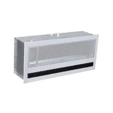 Stationary electric heat curtain with water heat exchanger, KALASHNIKOV trade mark, model KAC-AD3015W