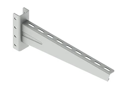 Cantilever reinforced CK-KG-000, length from 115 mm to 815 mm, with overall dimensions of the base plate from 48x35x160 mm, with