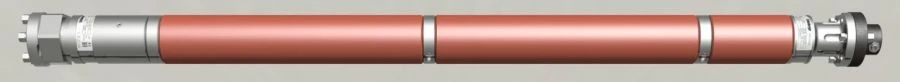 103184804 The support module is one of the components of the electric submersible screw pump installation for oil extraction.