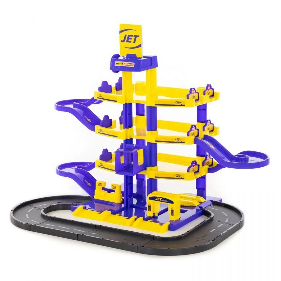 JET 4-level car park with road (in box), article no. 40220