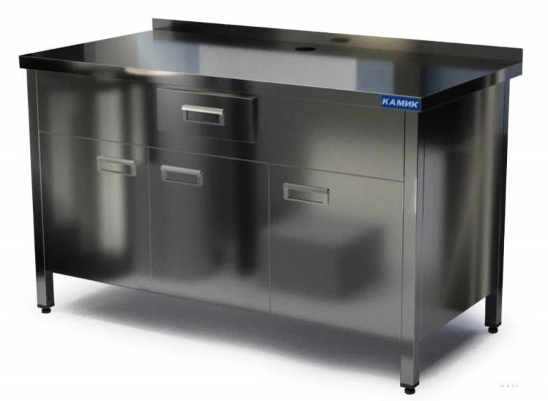 Table under coffee machine