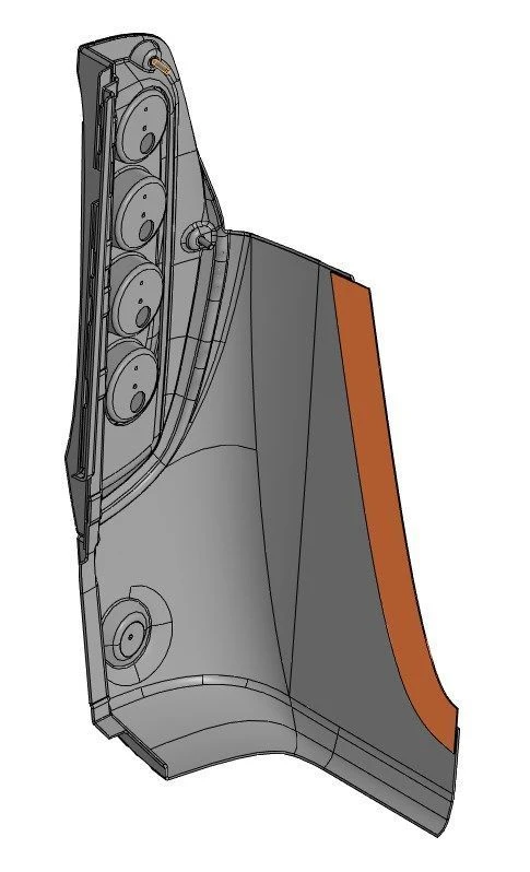 5299230-5602510-50 SB/S Left section complete