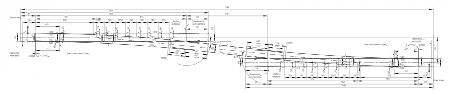 Single ramp of P65 type 1/11 on reinforced concrete beams of the project 2799.00.000-07
