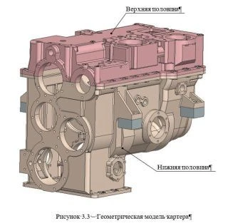 REVts.732000.001 Gearbox crankcase set