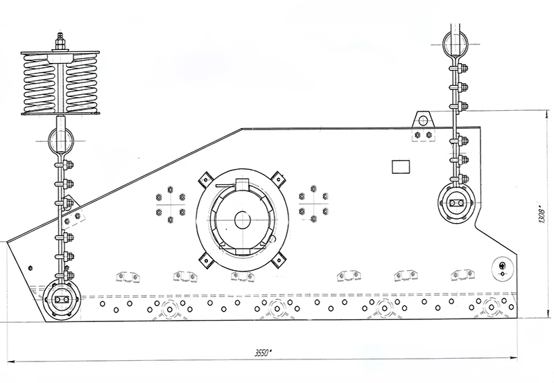 Heavy inertial type GIT-41 screen
