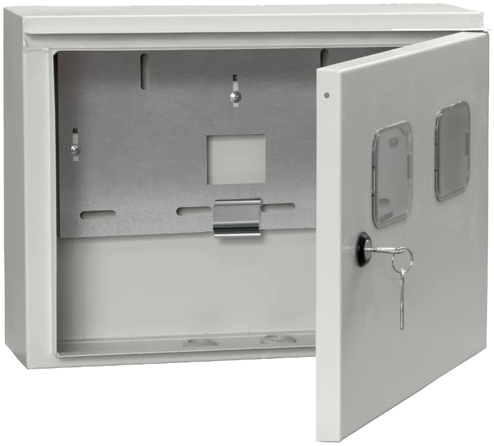 MKM51-N-02-54 TITAN Enclosure metal. ShchU 1/2-0 (310h420h150) U1 IP54 IEK