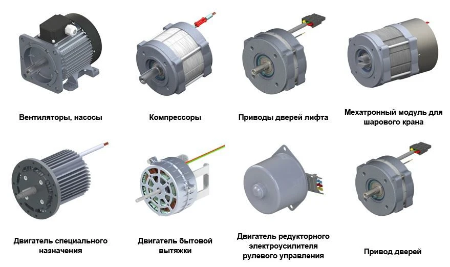 Synchronous multipole synchronous motor DSM-0,75-2200-1-D-U2 IM3081 IC41 36V YaIUSH.525376.001-43