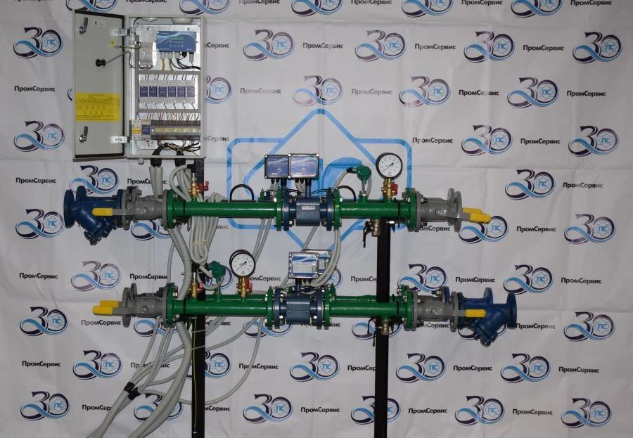 Block modular individual heat metering stations (IHMS)