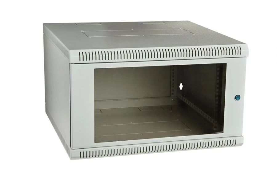 Collapsible 19" wall-mounted telecommunication cupboard ??-???