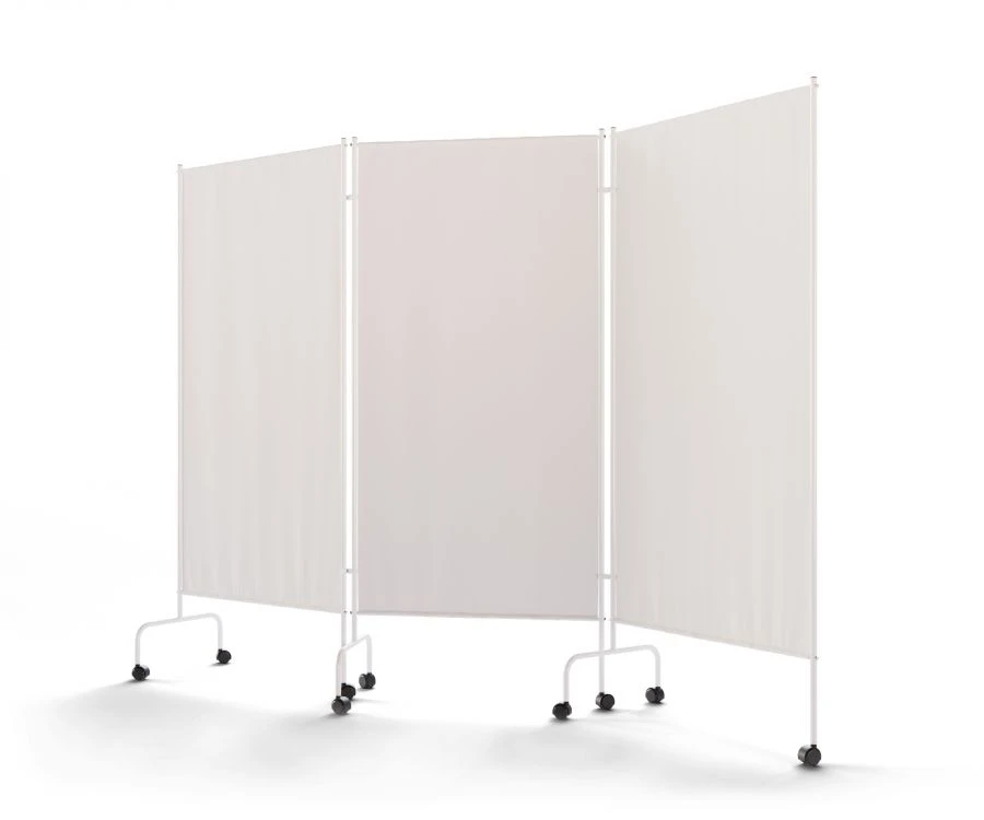 3SMc Medical screen on wheels (sectional)