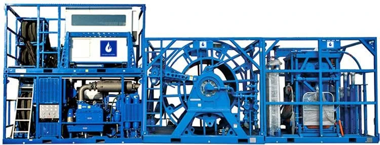 Modular coiled tubing (semi-trailer, containerised version)